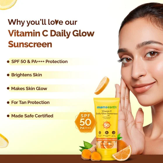 MAMAEARTH VITAMIN C SUNSCREEN80G