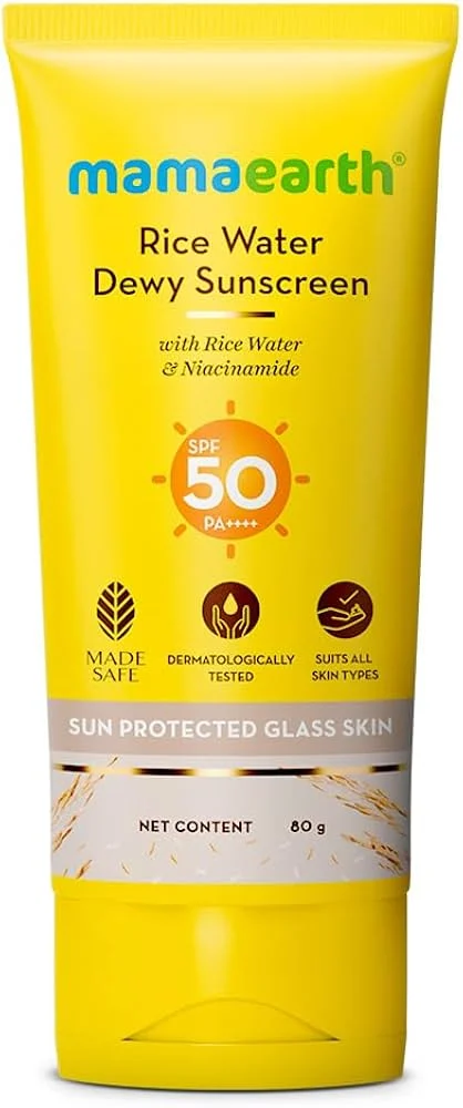 MAMAEARTH RICE SUNSCREEN80G