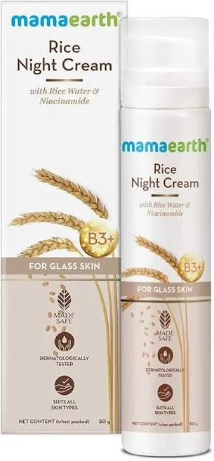 MAMAEARTH RICE NIGHT CREAM50G