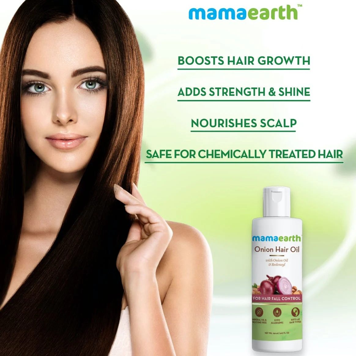 MAMAEARTH ONION HAIR OIL150ML
