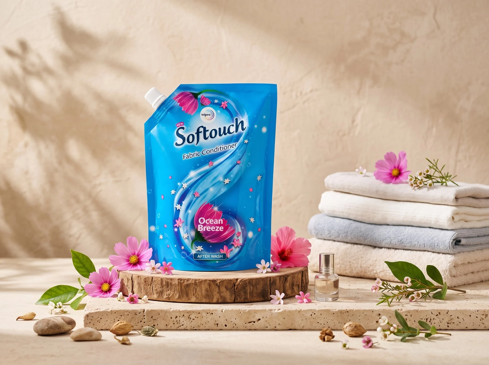 SOFTOUCH OCEAN BREEZE F/CONDTINER120ML