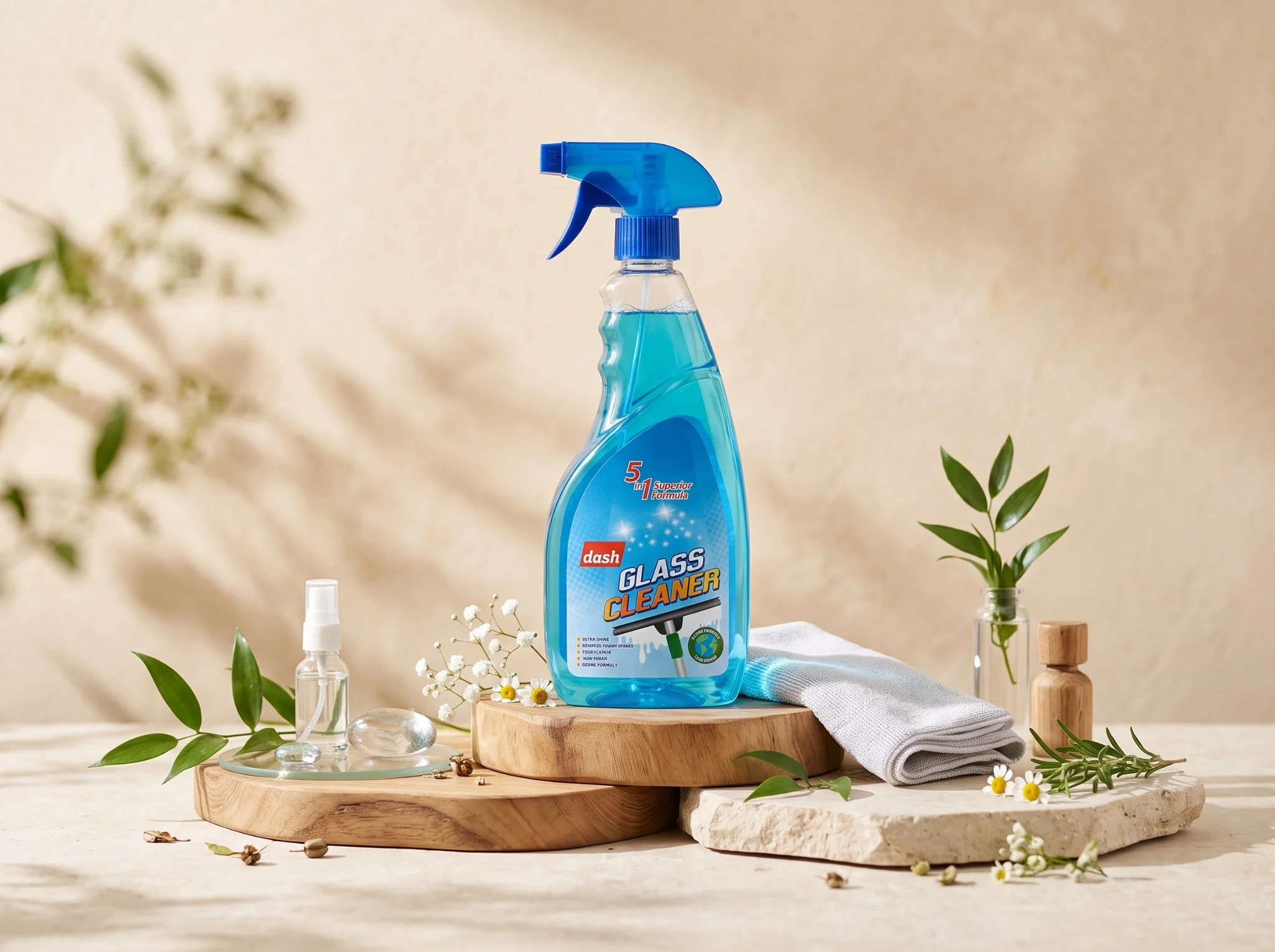 DASH GLASS CLEANER500ML
