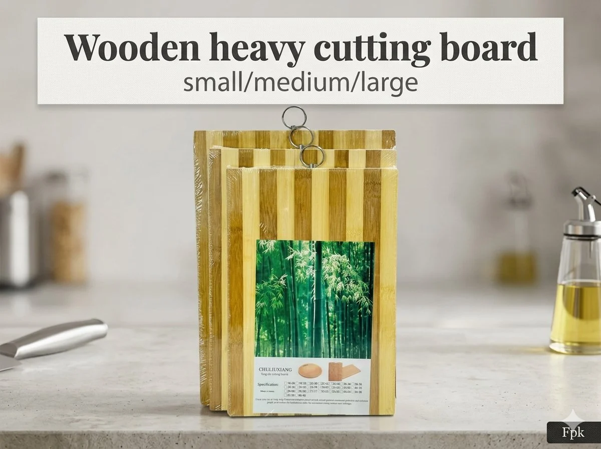 WOODEN CUTTING BOARD 35CM