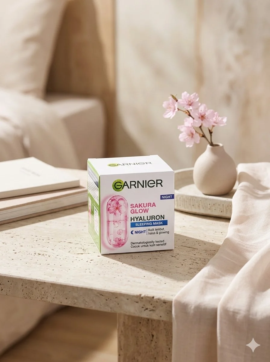 GARNIER SAKURA NIGHT CREAM50ML