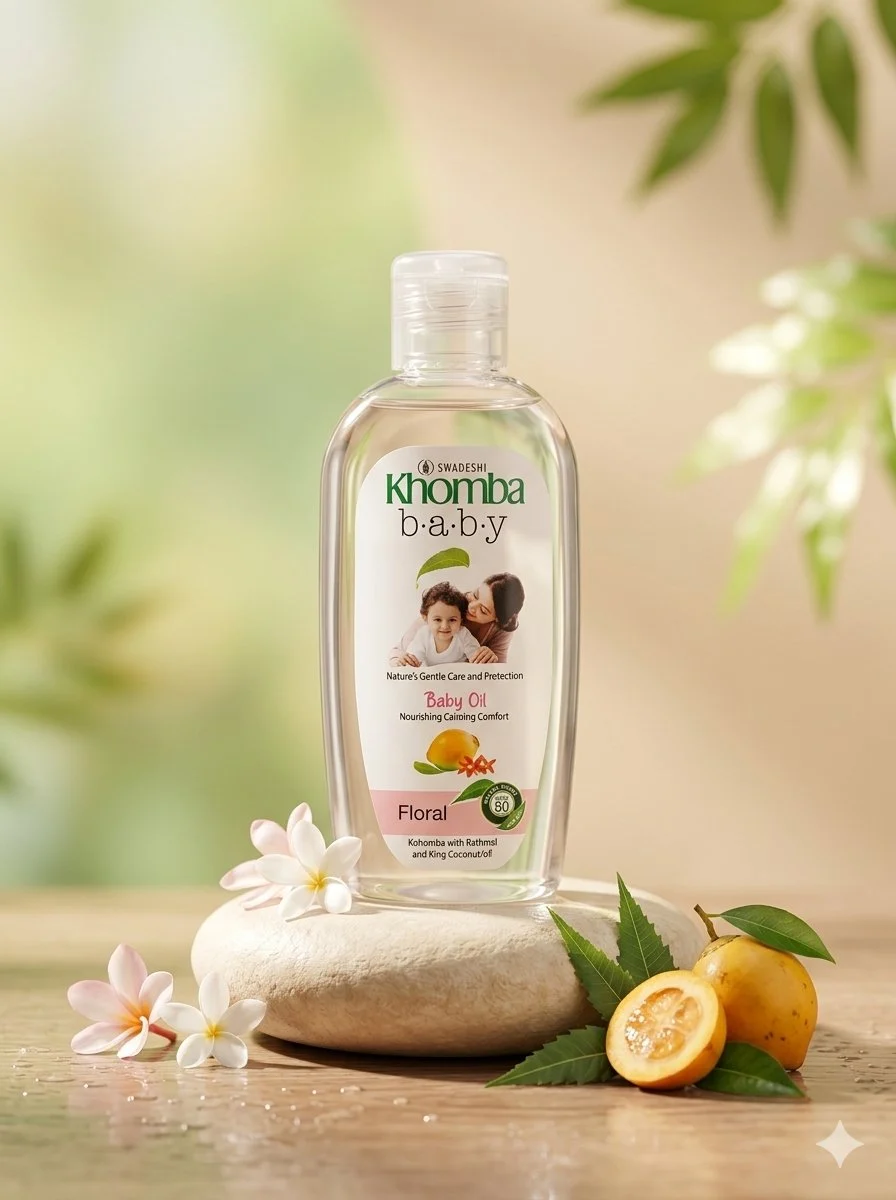 KHOMBA BABY OIL100ML