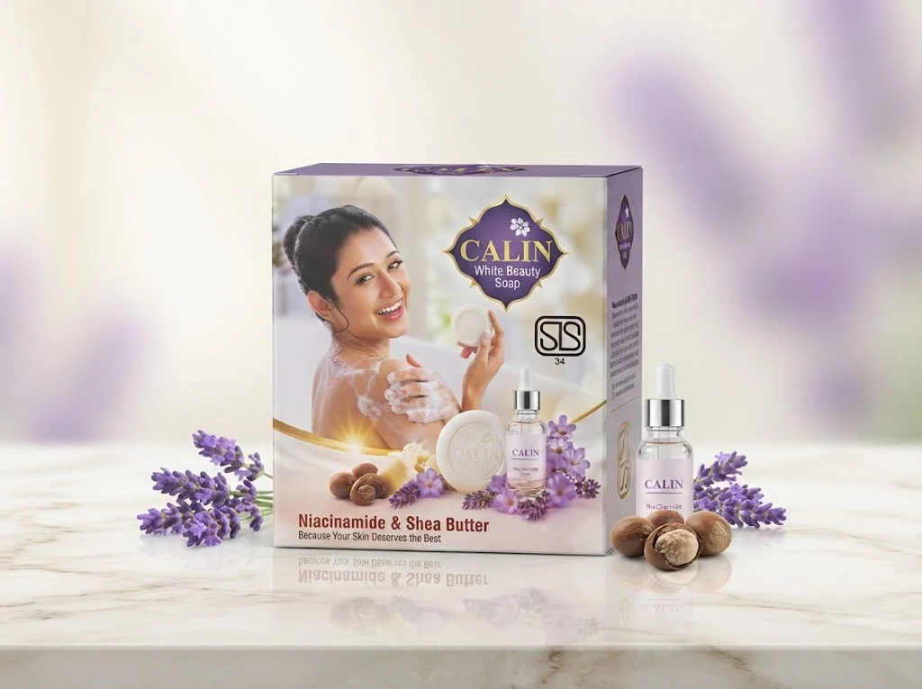 CALIN WHITE BEAUTY NIACINAMIDE SOAP
